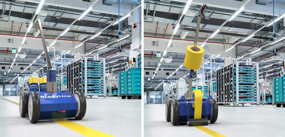 Floor markings for efficient workplaces –