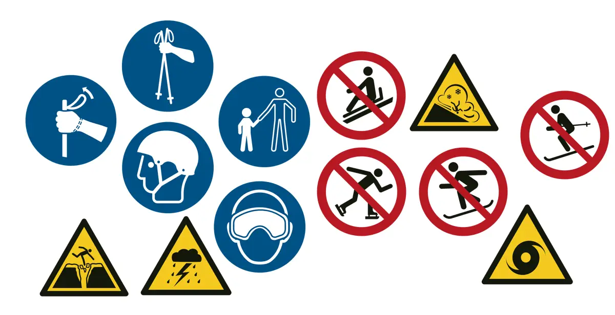 These are the new symbols of EN ISO 7010 –